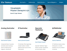 Tablet Screenshot of efartelekom.com